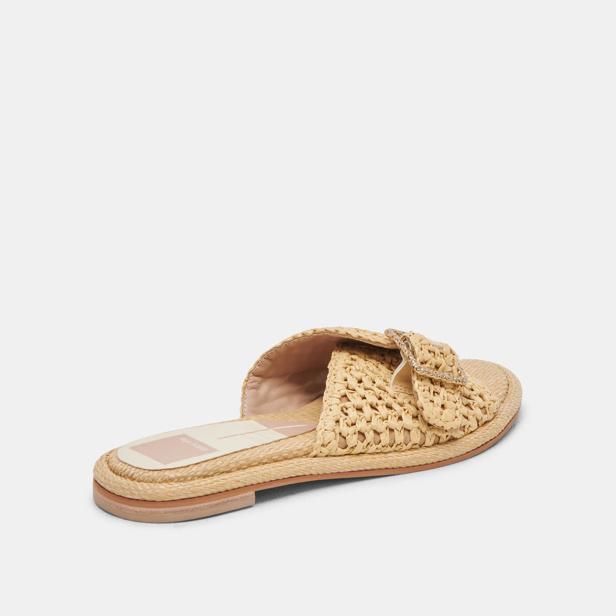 ALONZO SANDALS NATURAL RAFFIA