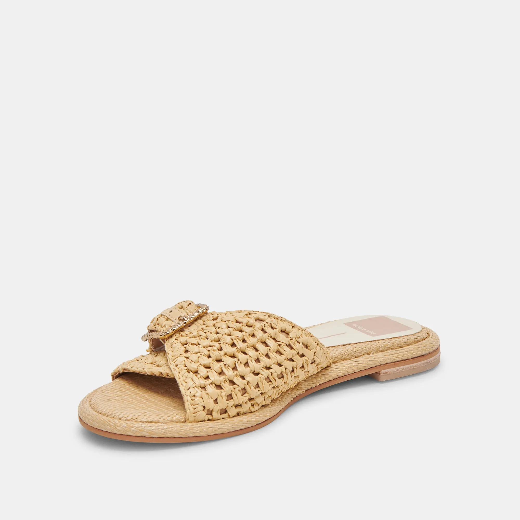 ALONZO SANDALS NATURAL RAFFIA