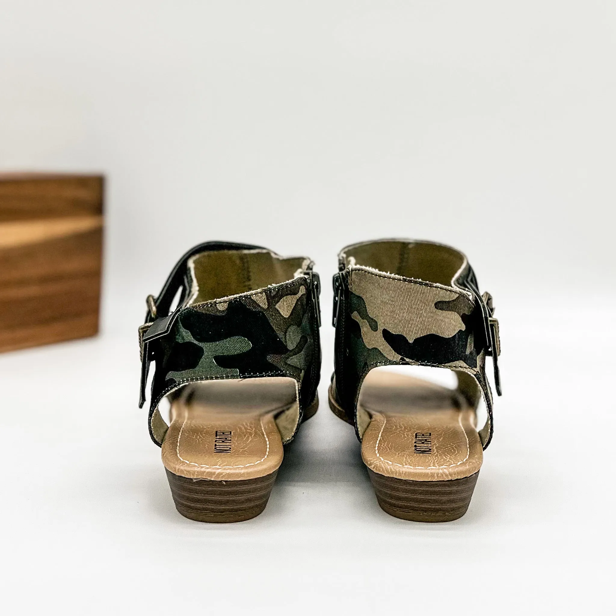 Avril Sandal in Camo