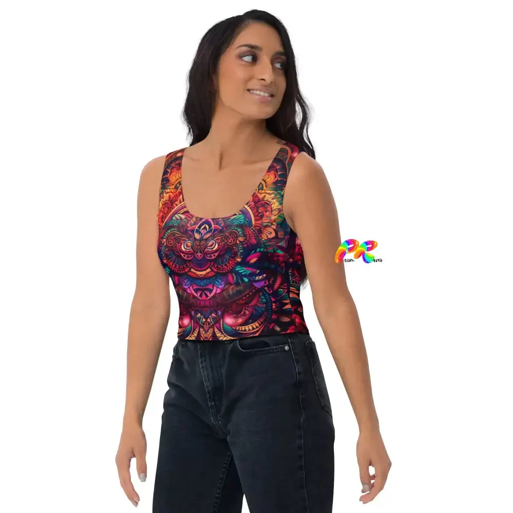 Ayahuasca Rave Crop Top