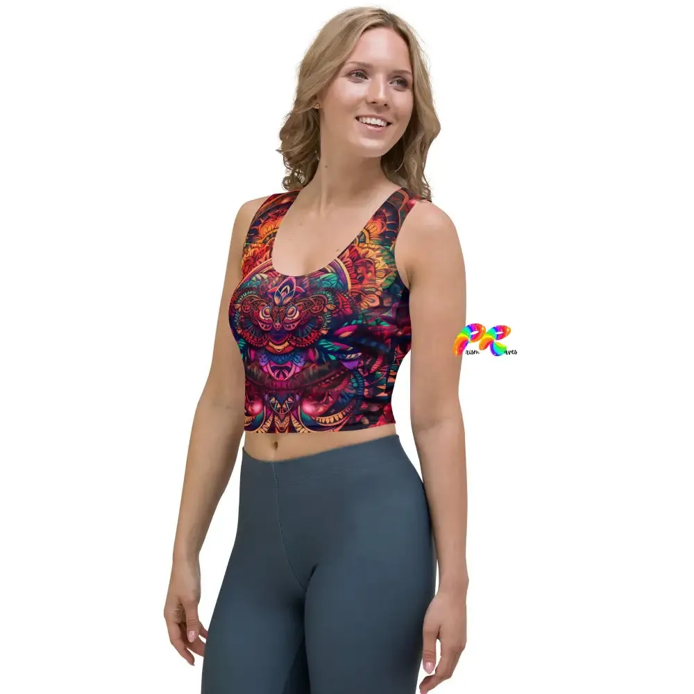 Ayahuasca Rave Crop Top