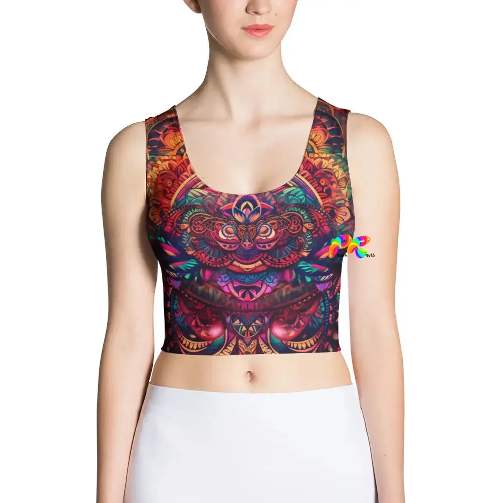 Ayahuasca Rave Crop Top