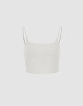 Basic U Neck Tank Top