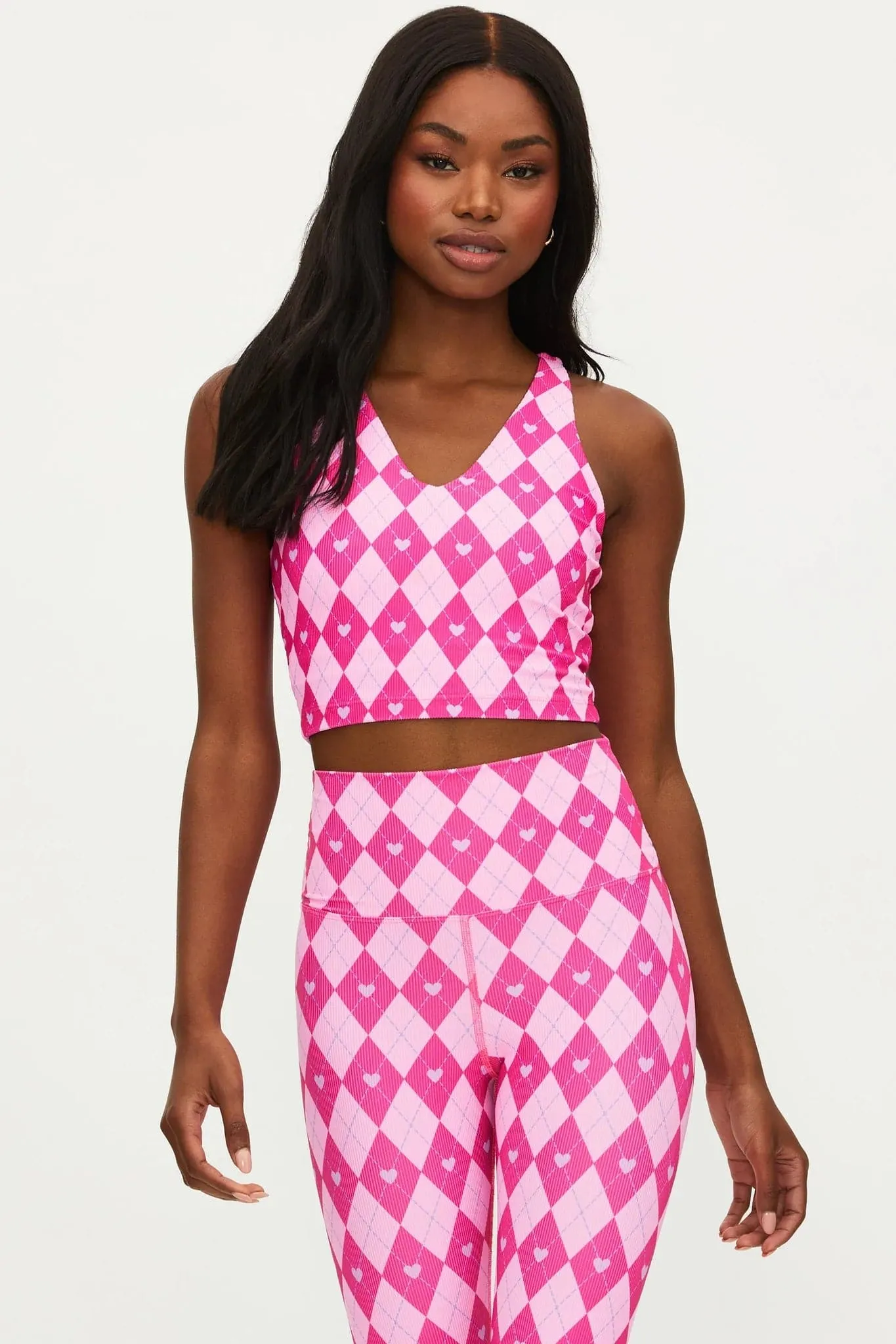 Beach Riot Ruby Top Cross My Heart Crop Top