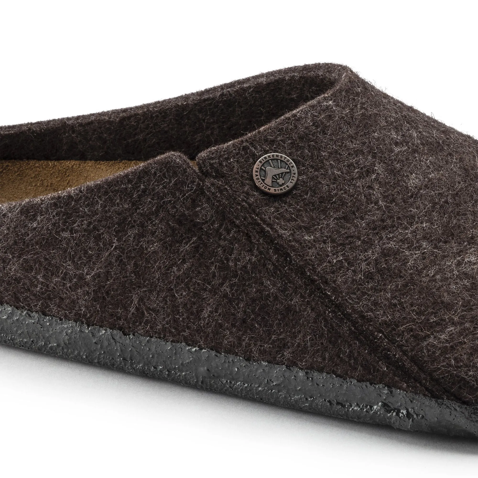 Birkenstock Zermatt Felt Slippers - Mocha