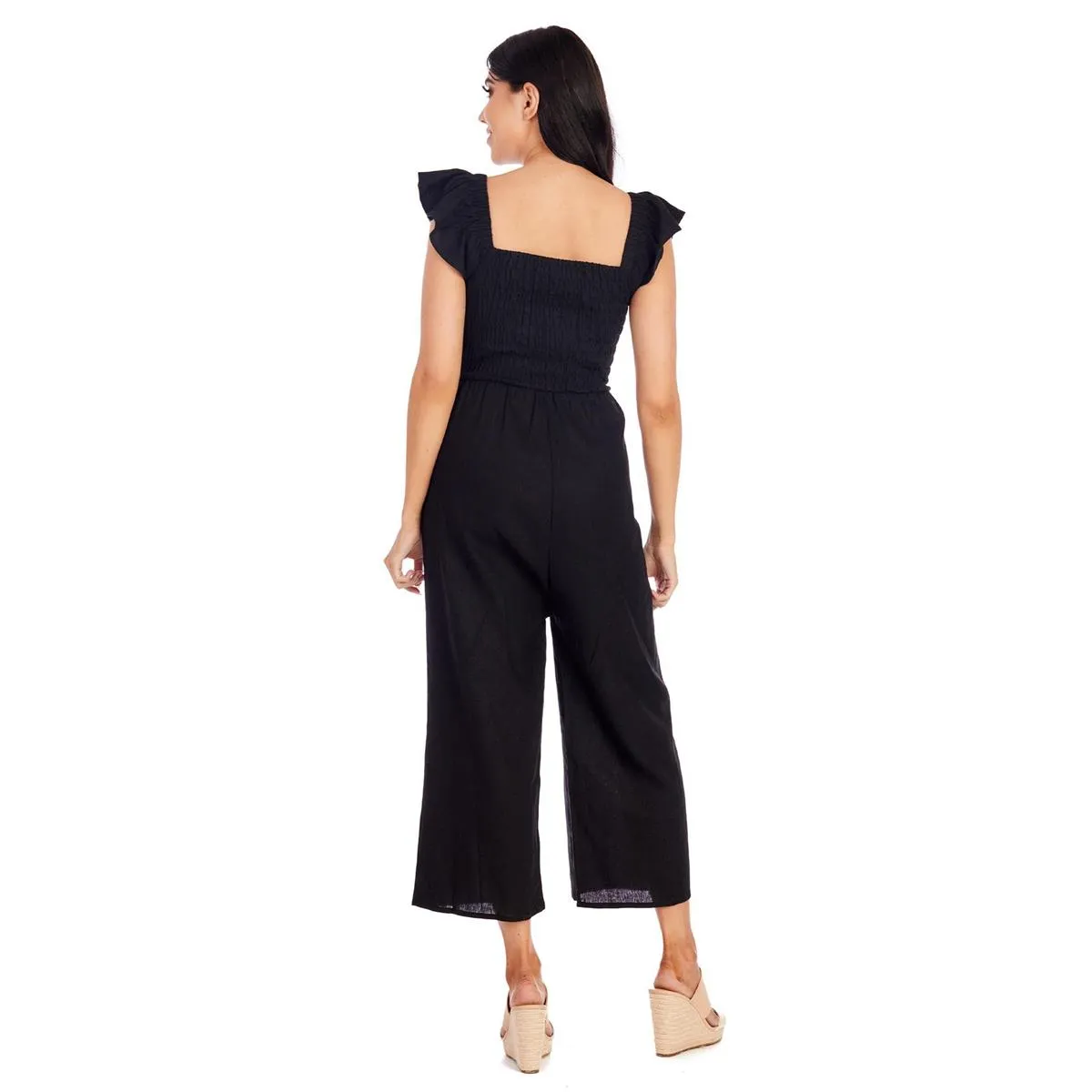 Cara Smocked Jumpsuit