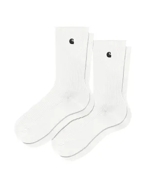 Carhartt WIP Madison Pack Socks White / Black and White / Black