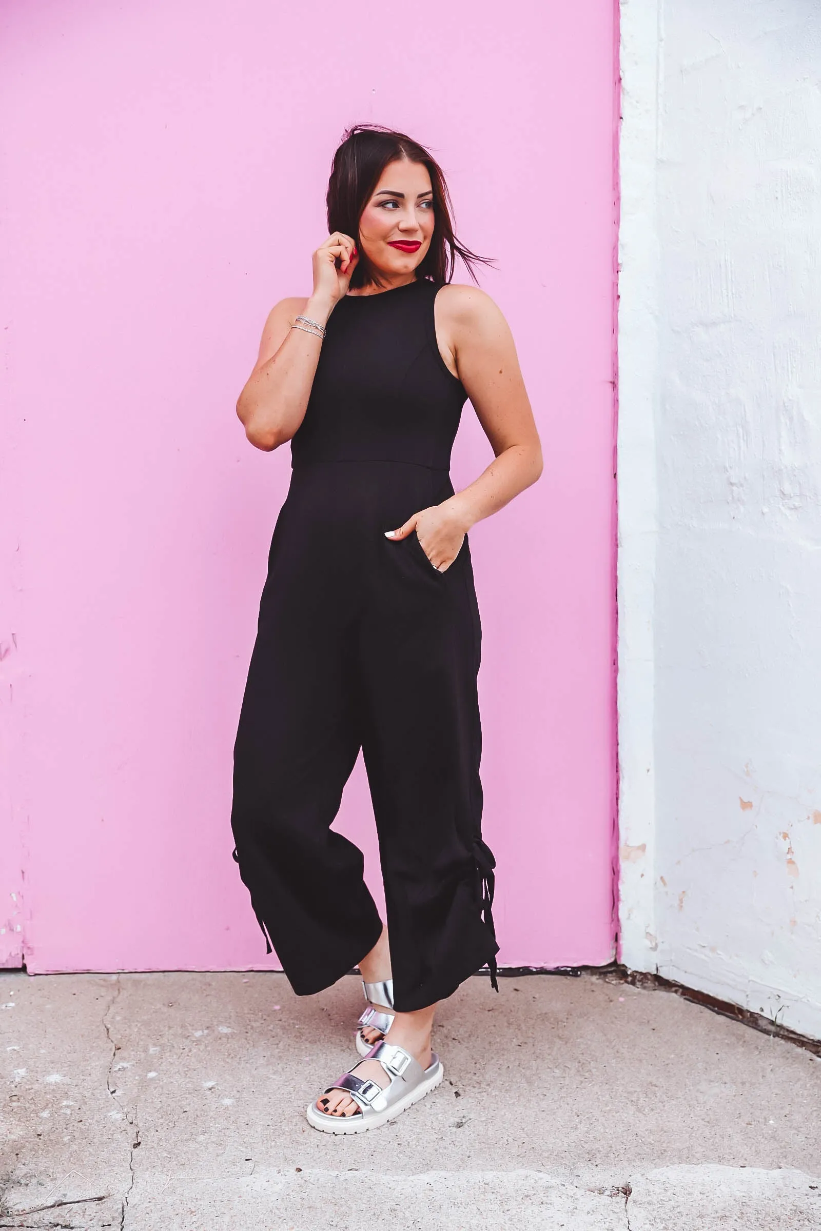 Chelsie Jumpsuit-Black