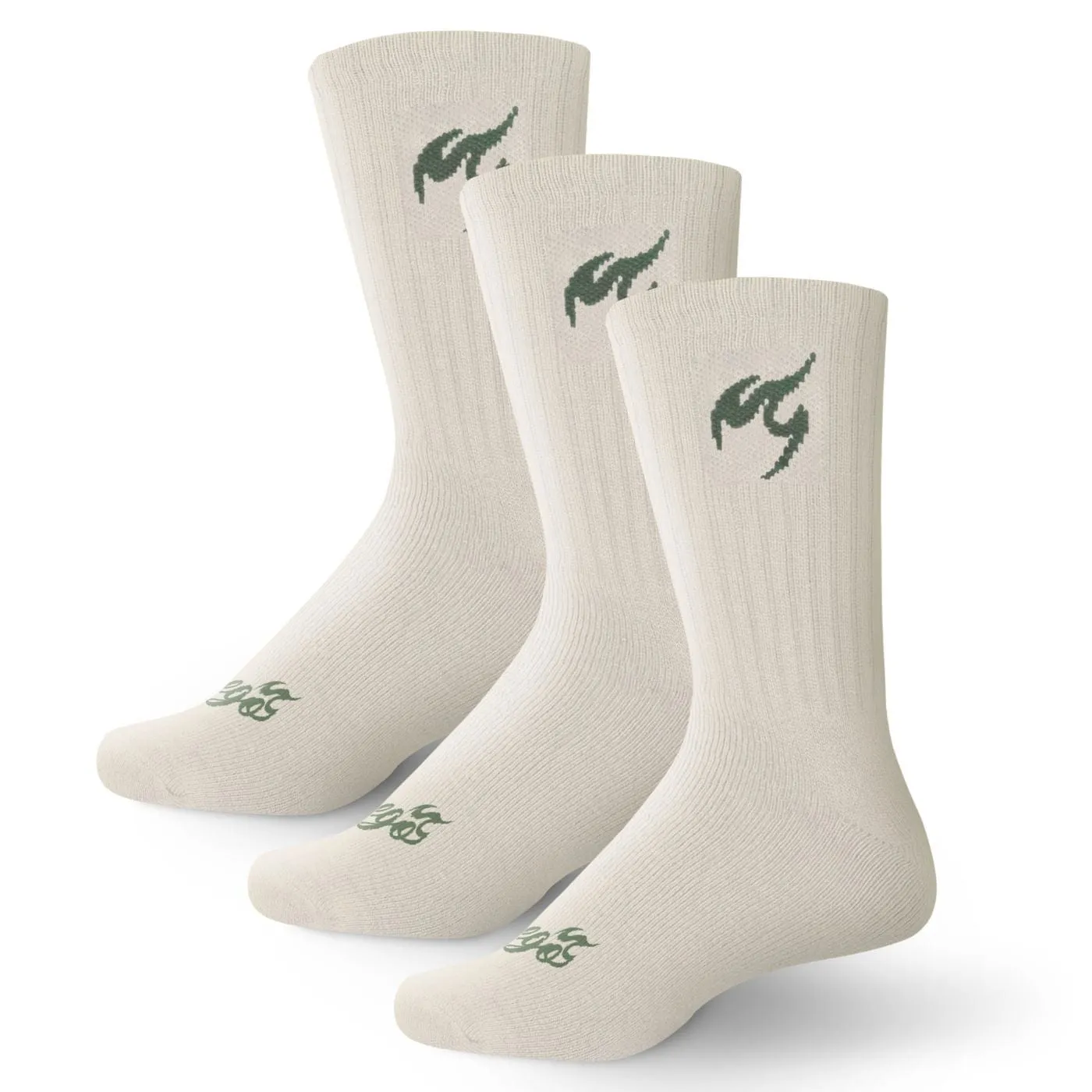 Crew Socks | White (3-pair)