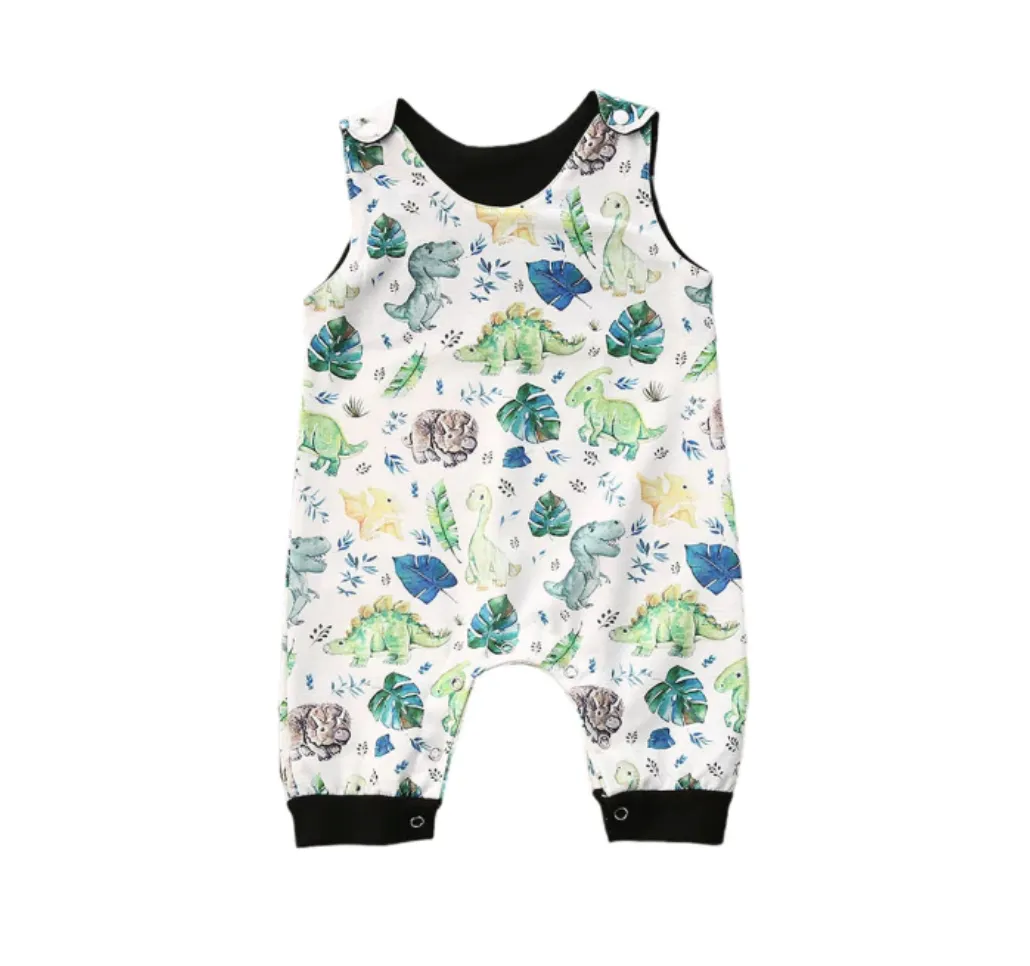 DINOSAUR Watercolor Jumpsuit