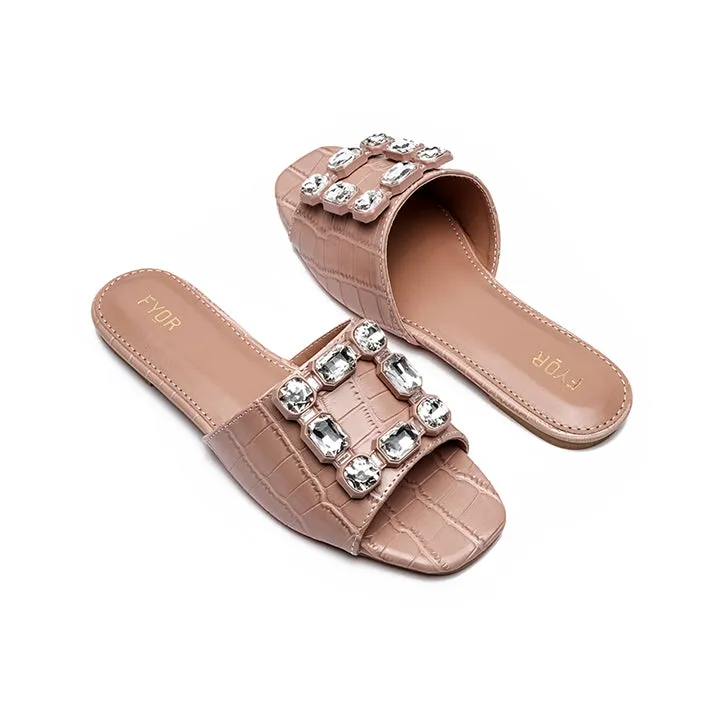 Embellished Flat Sandals MY 223