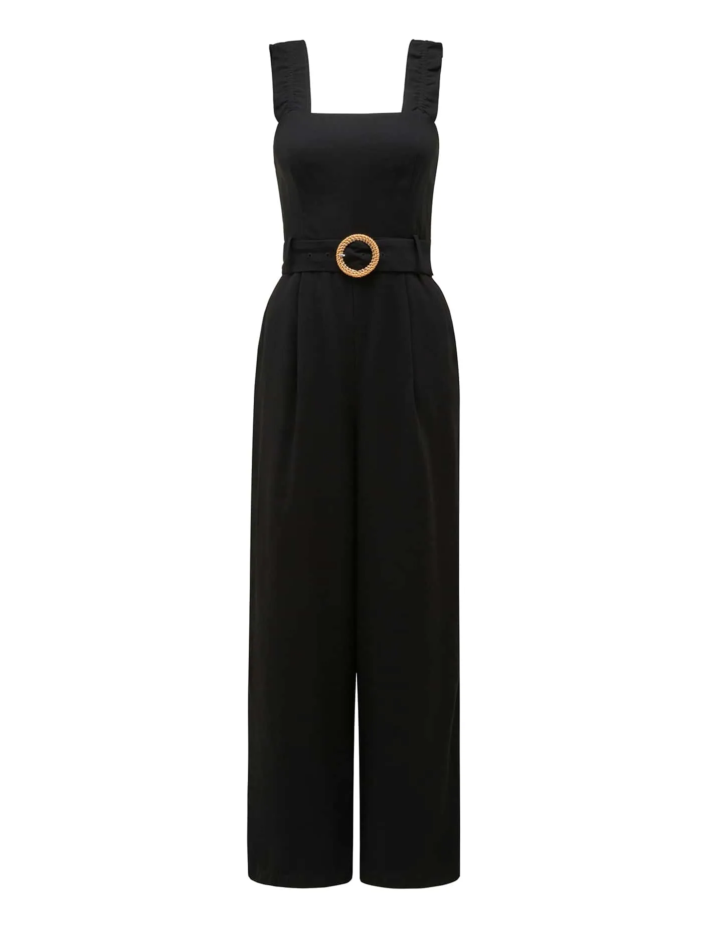 Gemma Ruffle Shoulder Jumpsuit