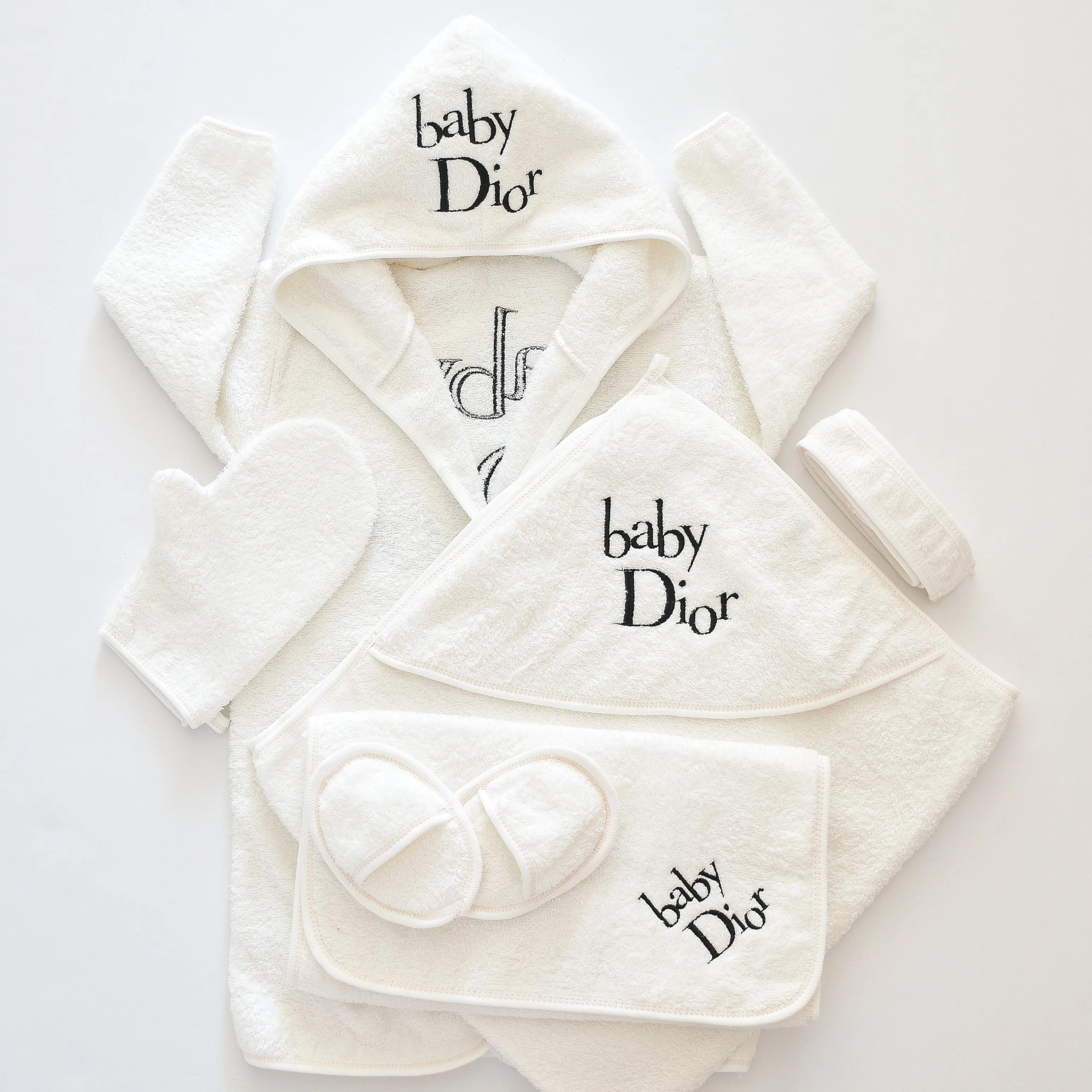 Glam Baby Hooded Bathrobe Set