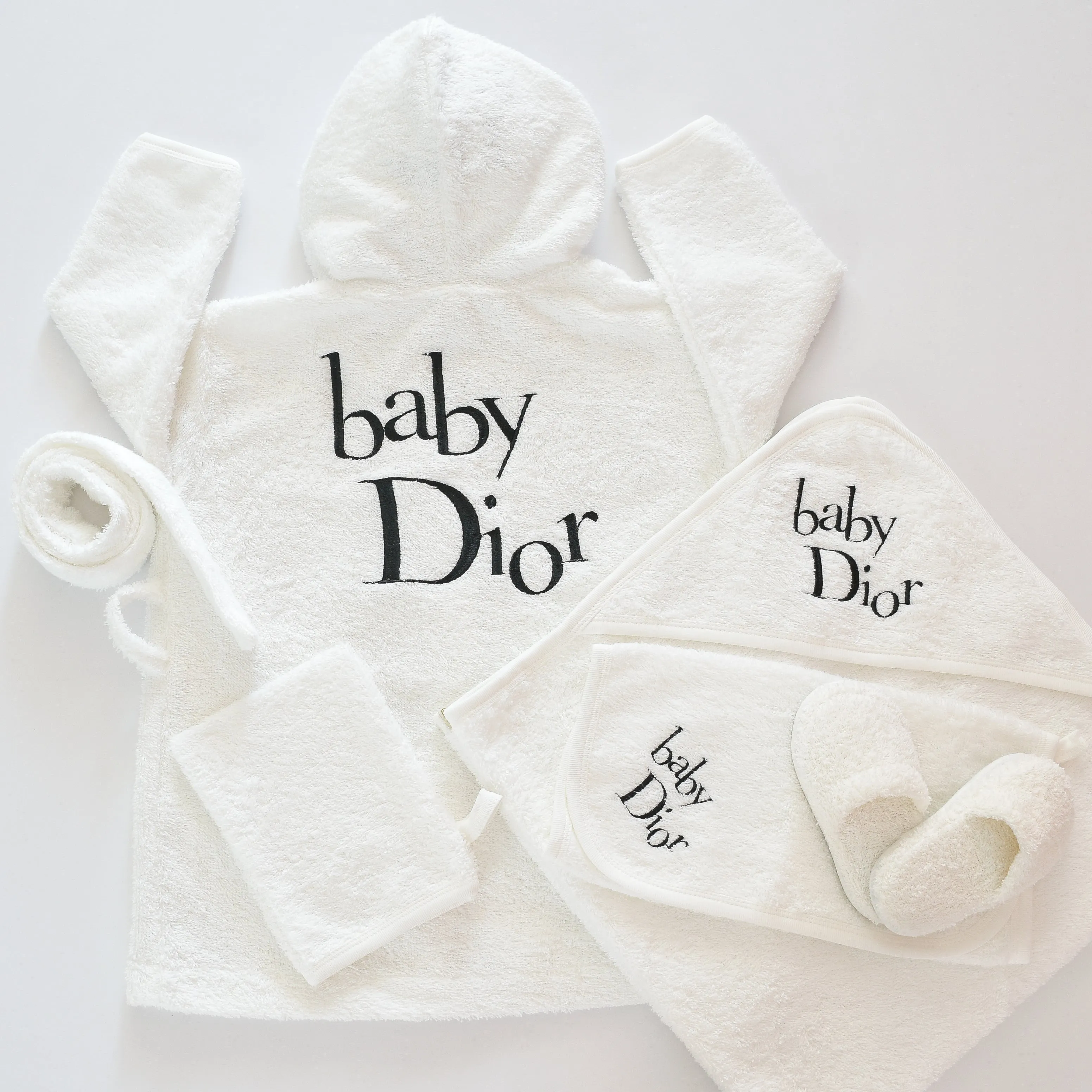 Glam Baby Hooded Bathrobe Set