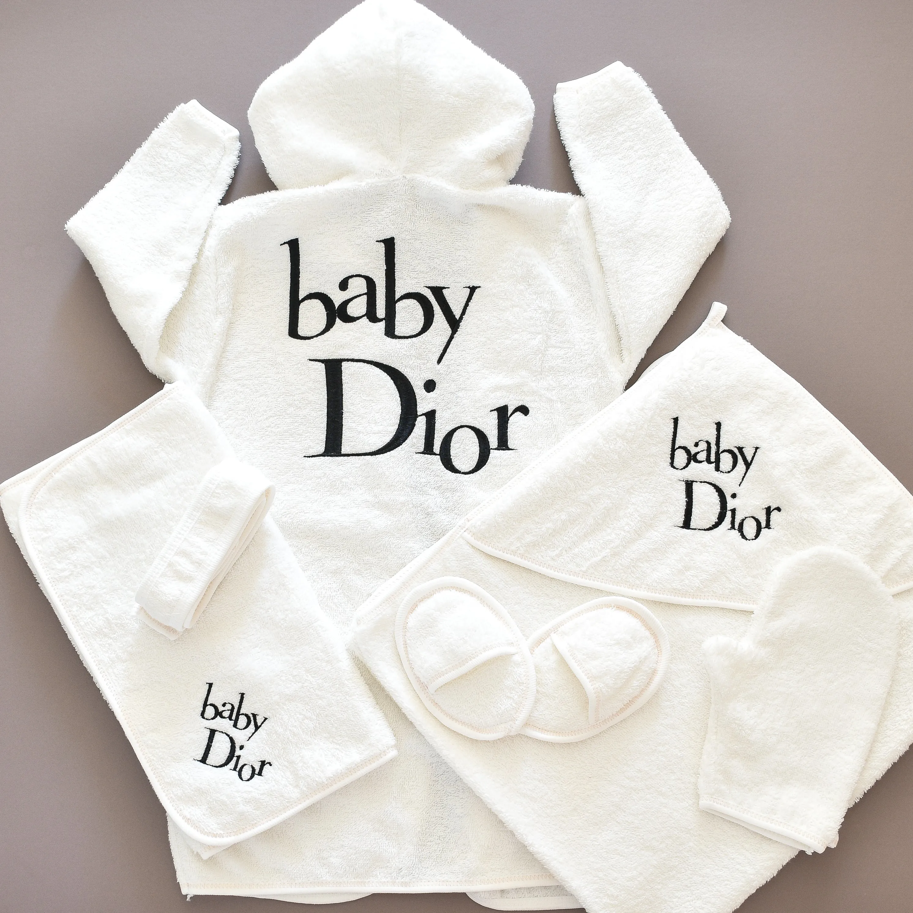 Glam Baby Hooded Bathrobe Set