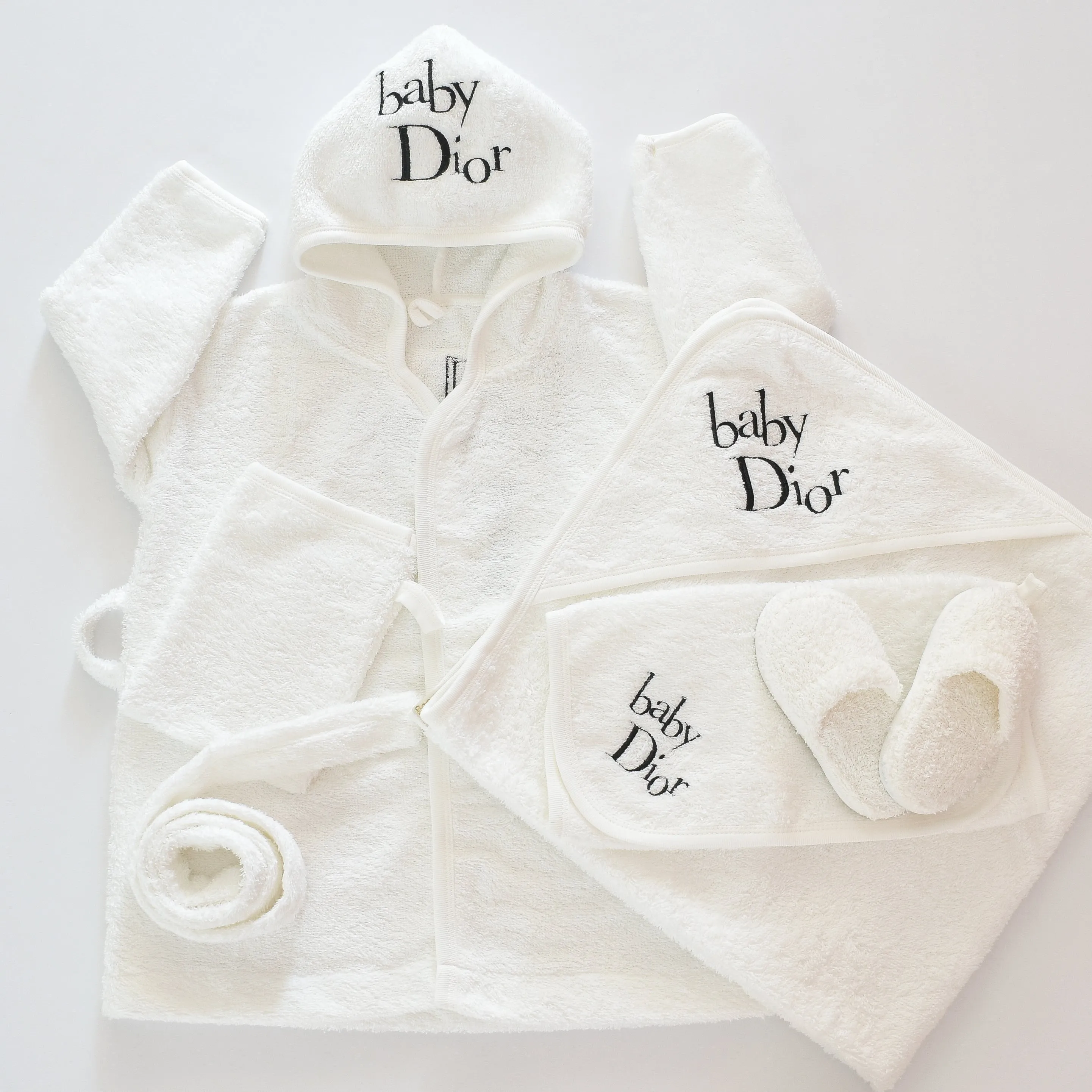 Glam Baby Hooded Bathrobe Set