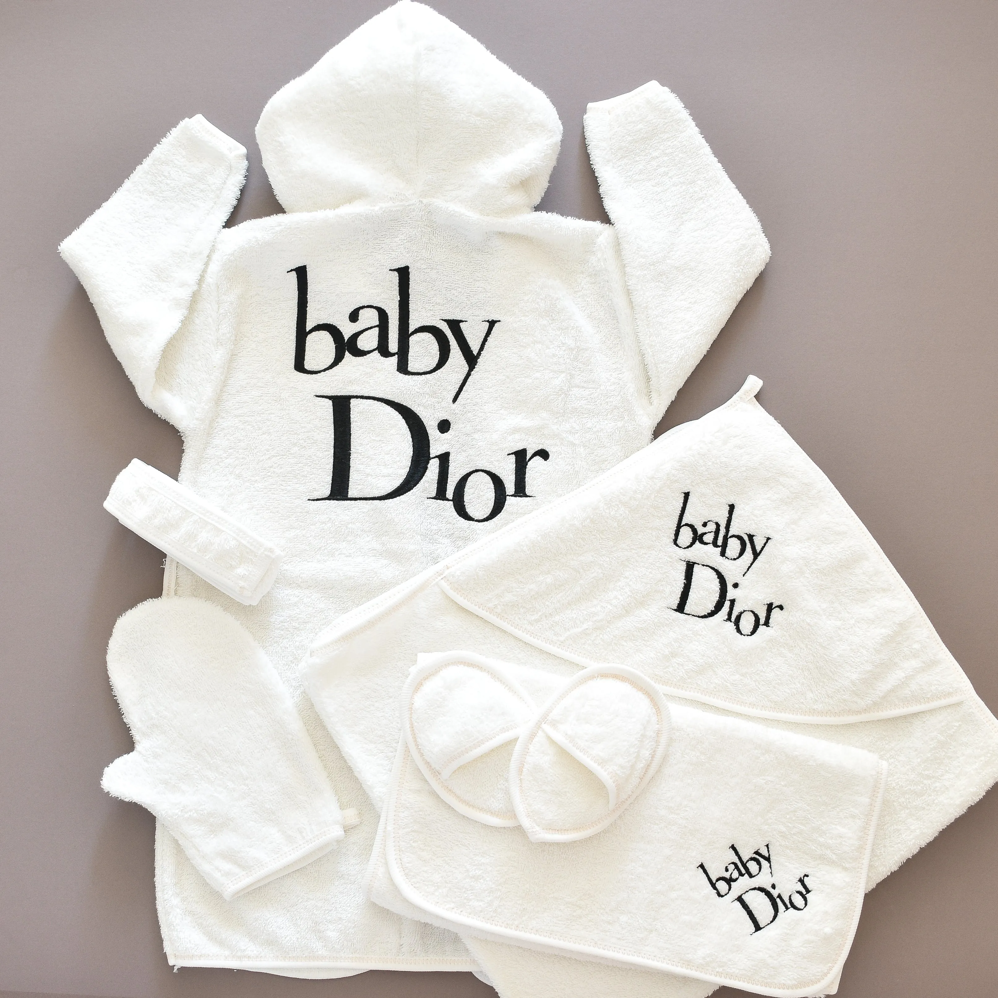 Glam Baby Hooded Bathrobe Set