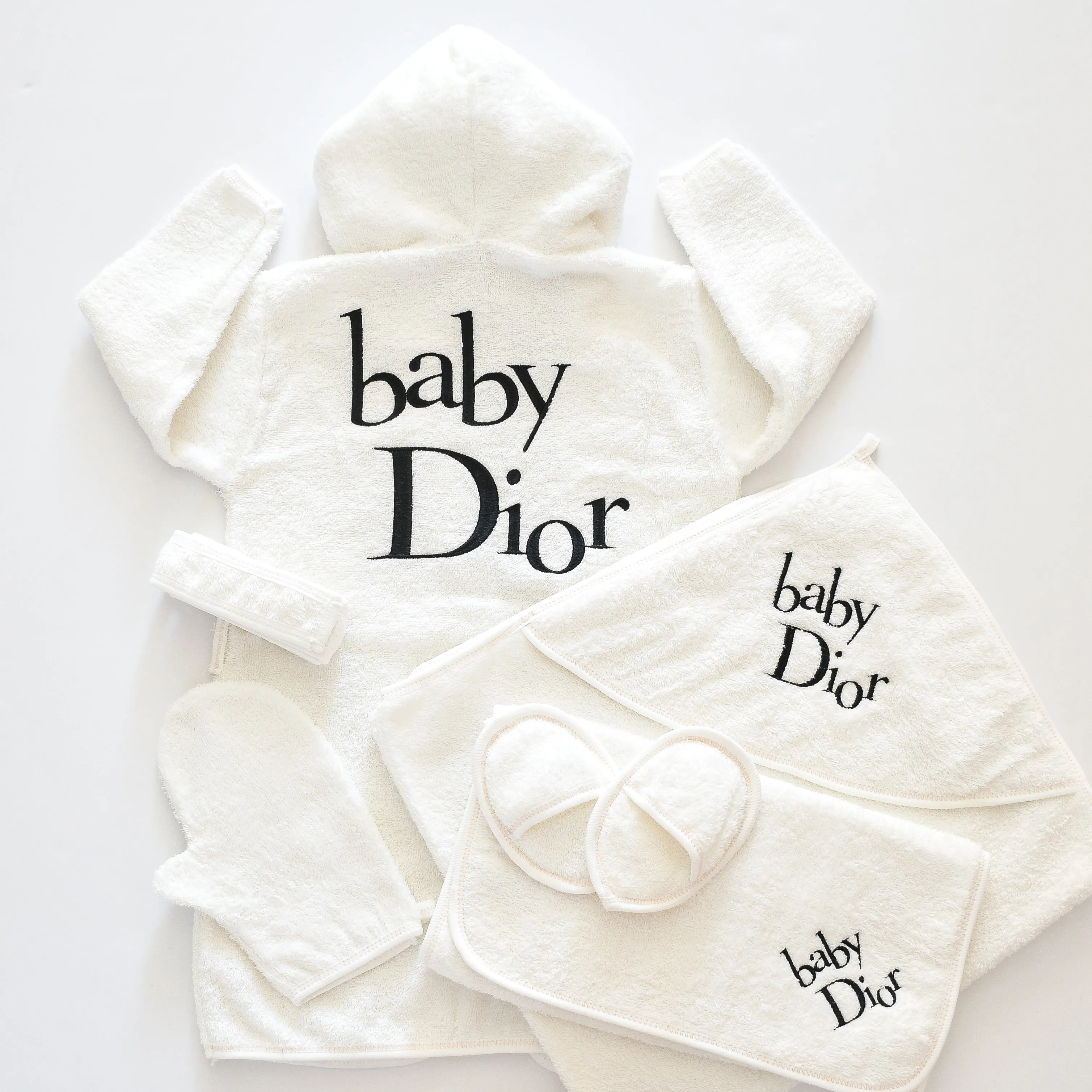 Glam Baby Hooded Bathrobe Set