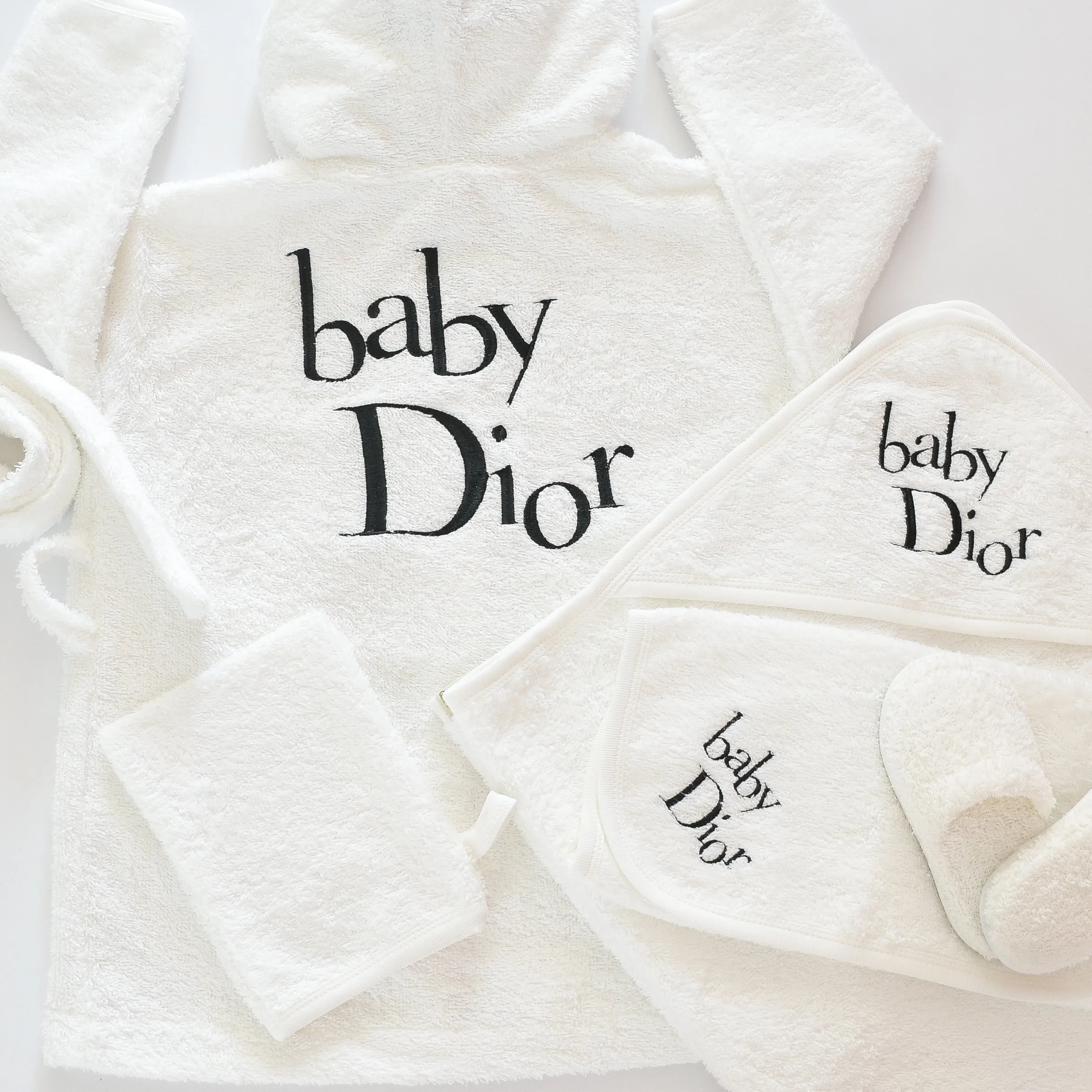 Glam Baby Hooded Bathrobe Set