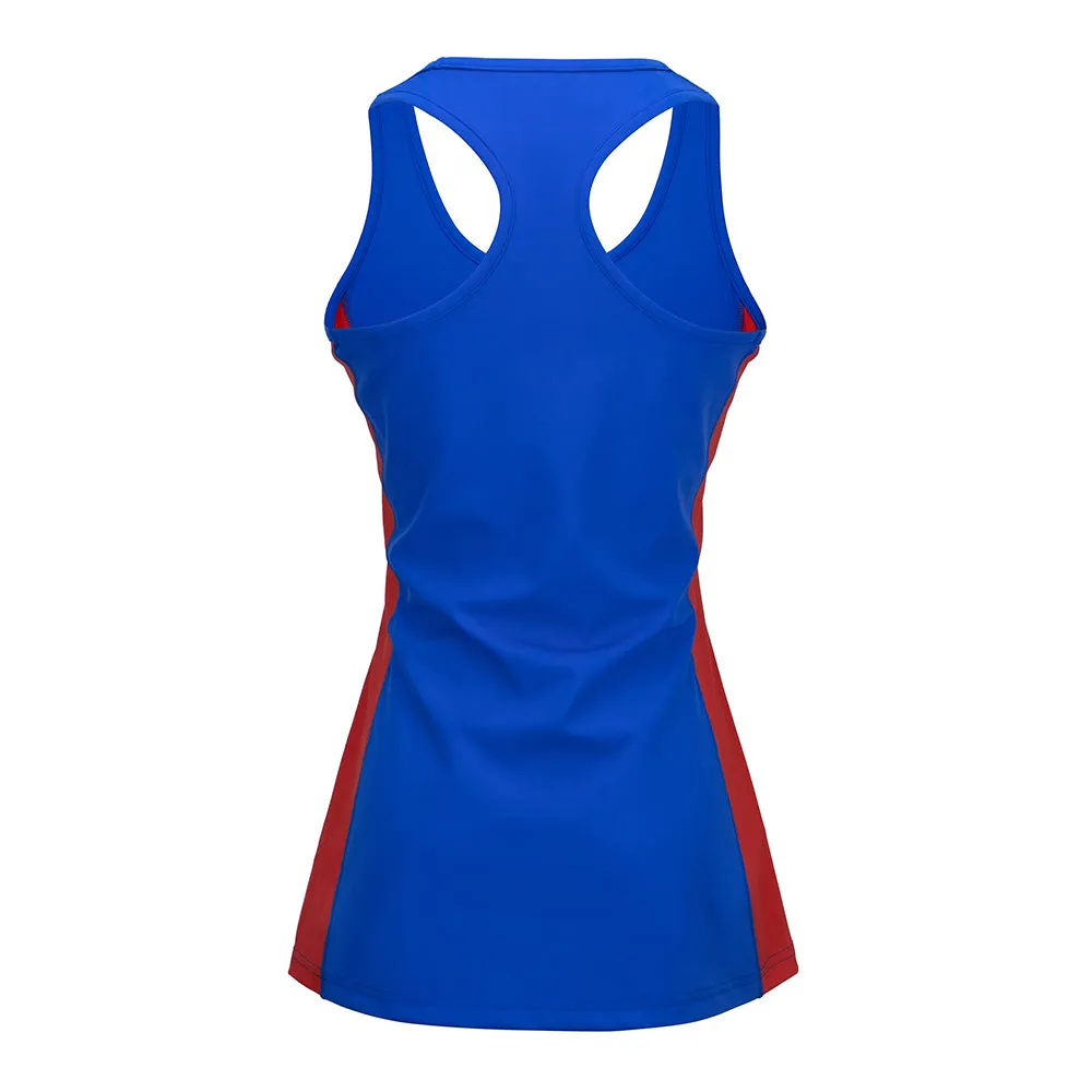 Grateful Dead | Racer Back Tank Top | Stealie On Red And Blue