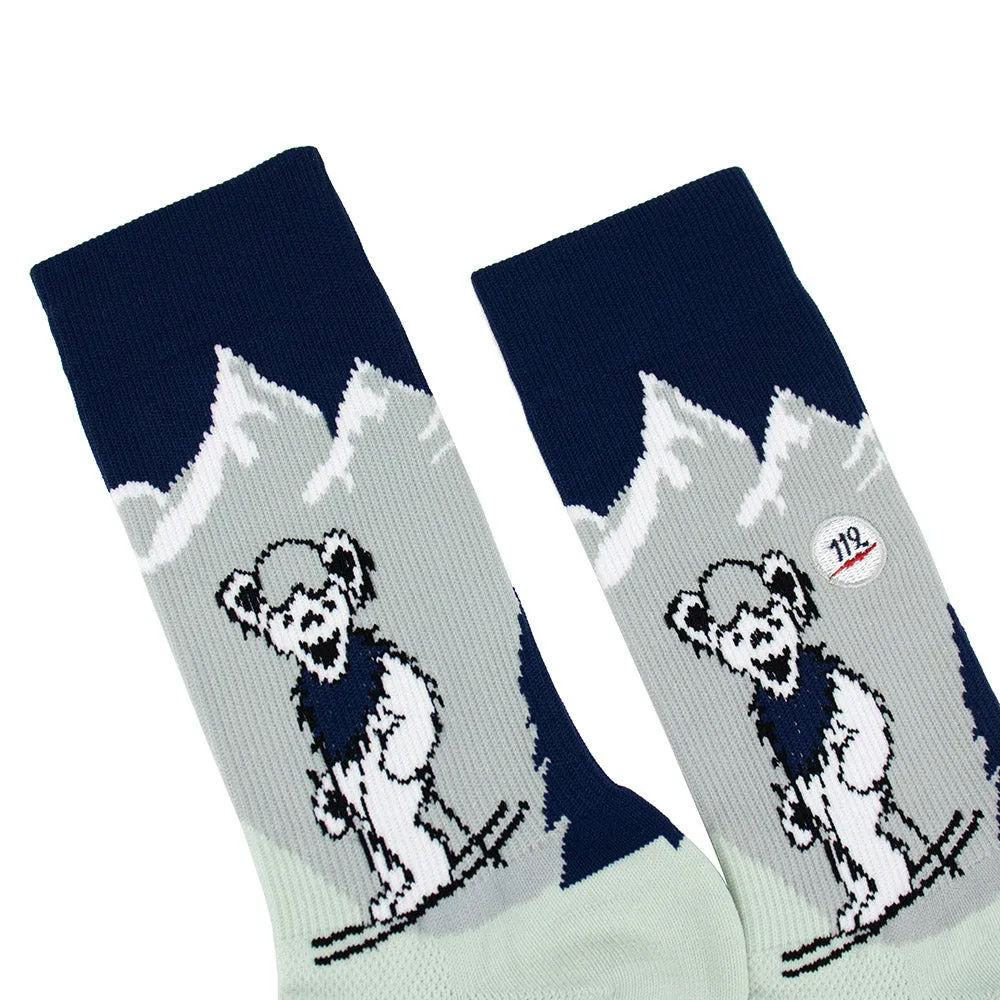 Grateful Dead | Socks | Ski Bear Blue