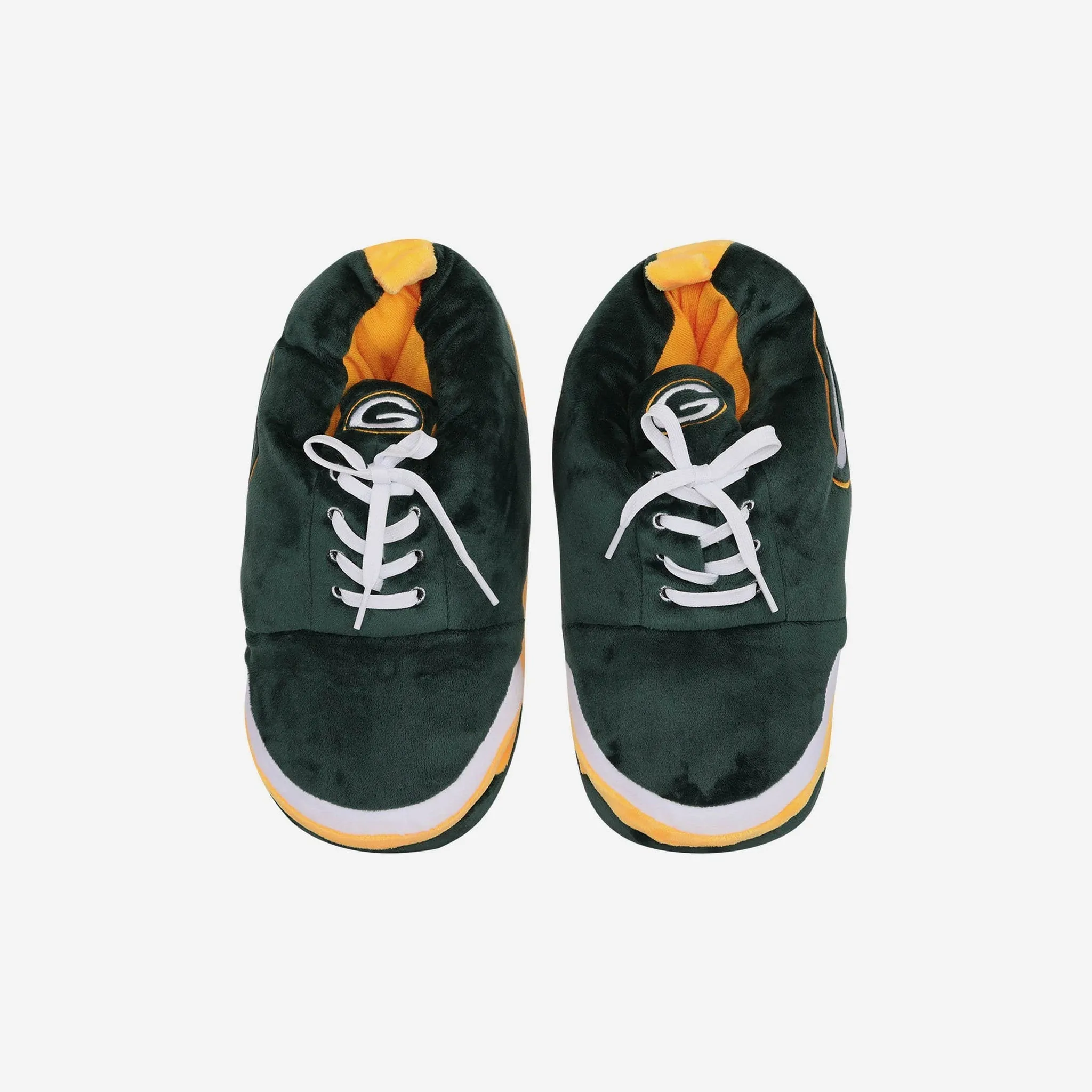 Green Bay Packers Adult Plush Sneaker Slipper