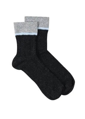 Gustav Fille, wool socks 47904 Strmper - Iron