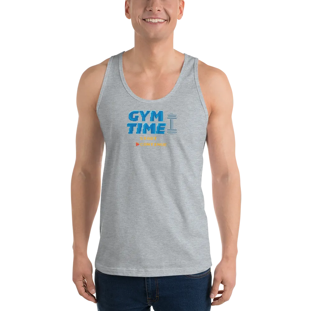 Gym Time - 8-Bit - Tank Top