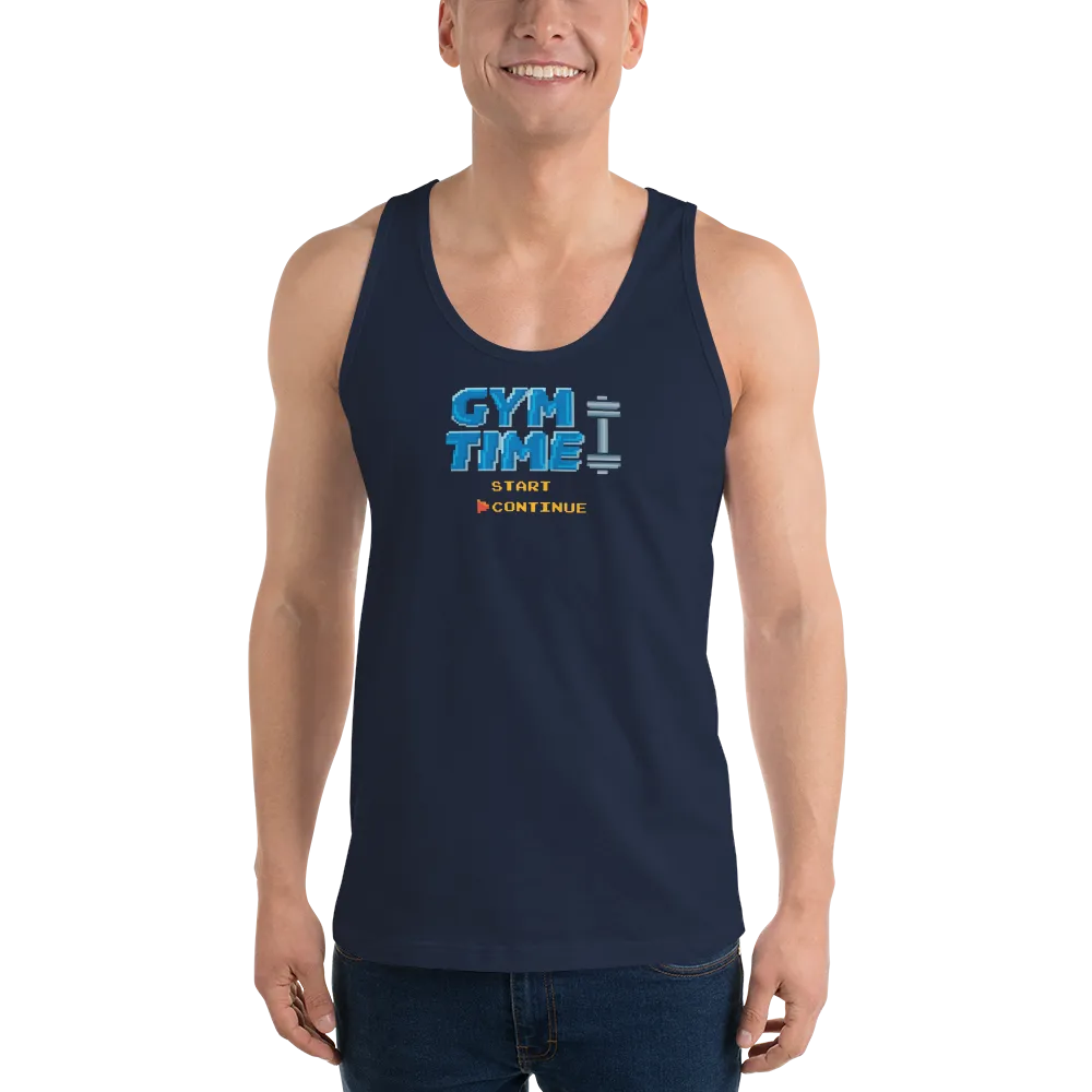 Gym Time - 8-Bit - Tank Top