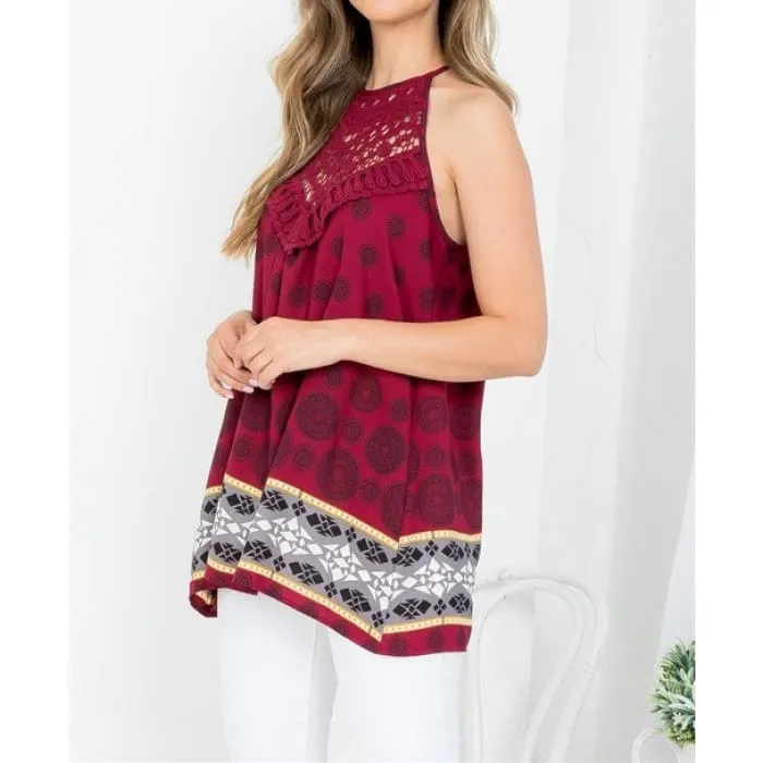 Halter Neck Swing Top