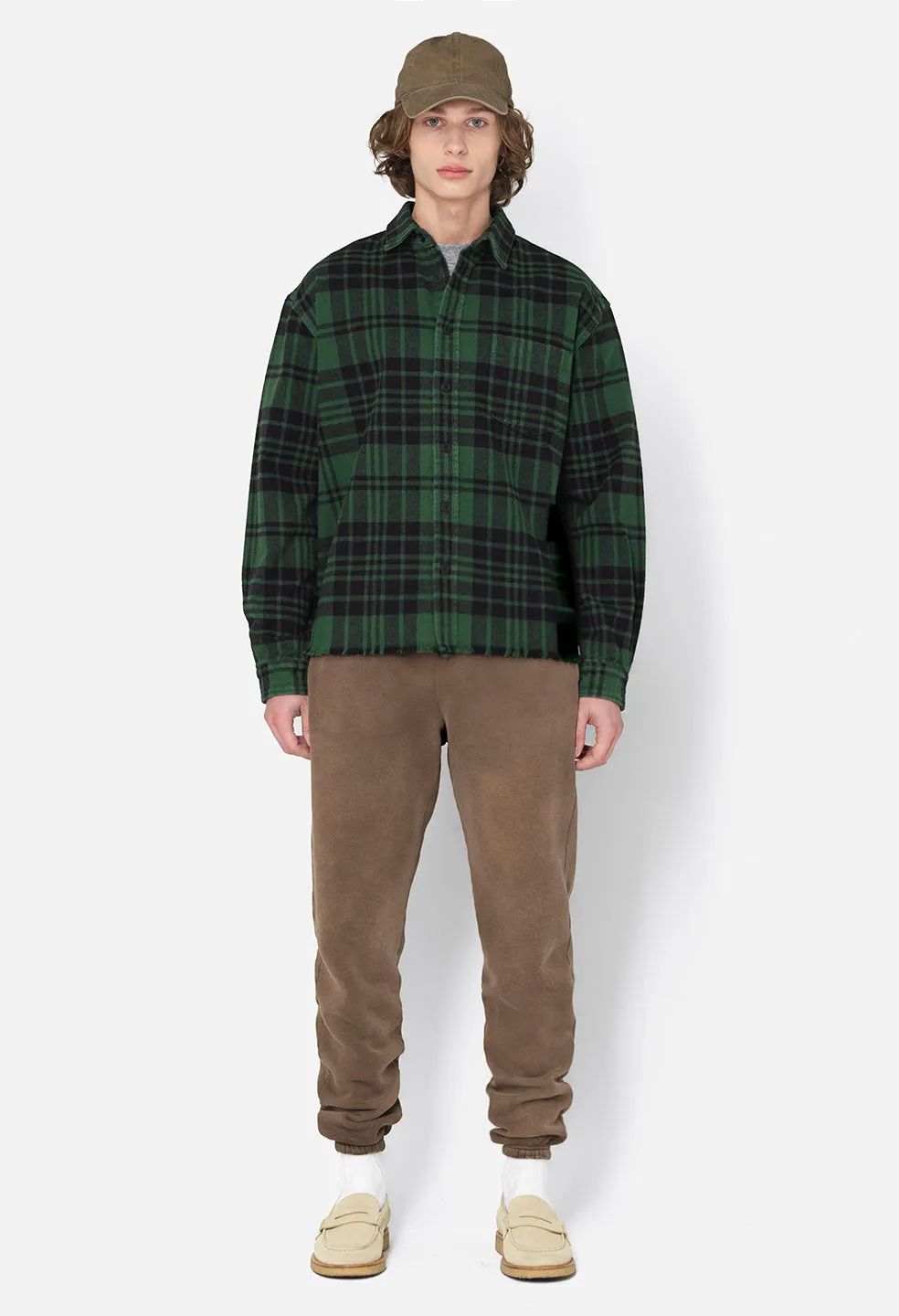 Hemi Oversized Shirt / Alpine Check