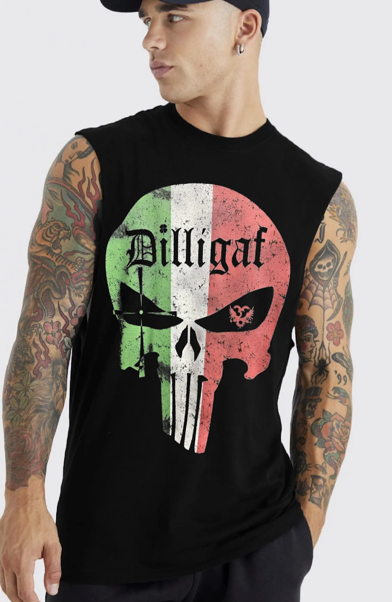 Italian Punisher Muscle shirt