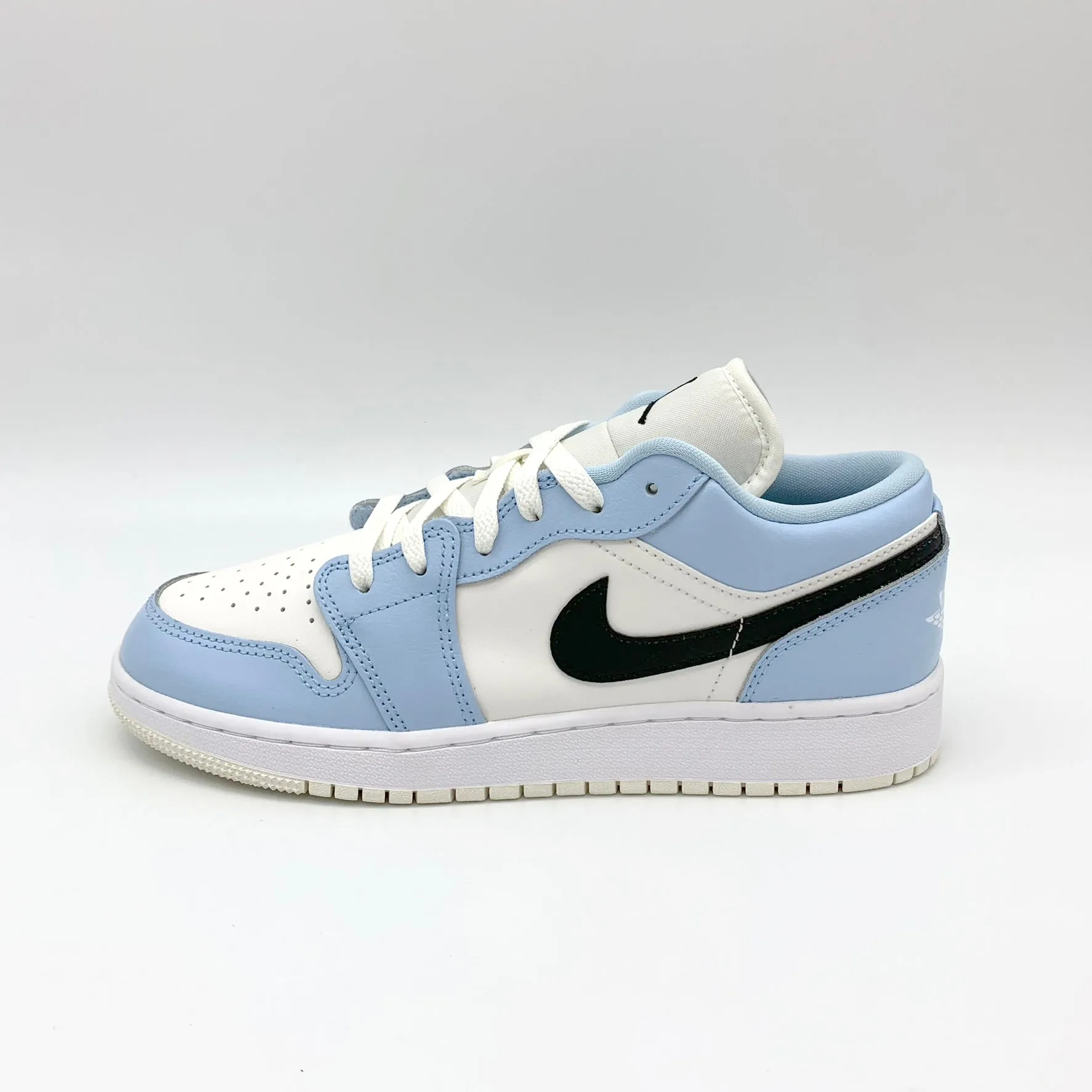 Jordan 1 Low Ice Blue Black