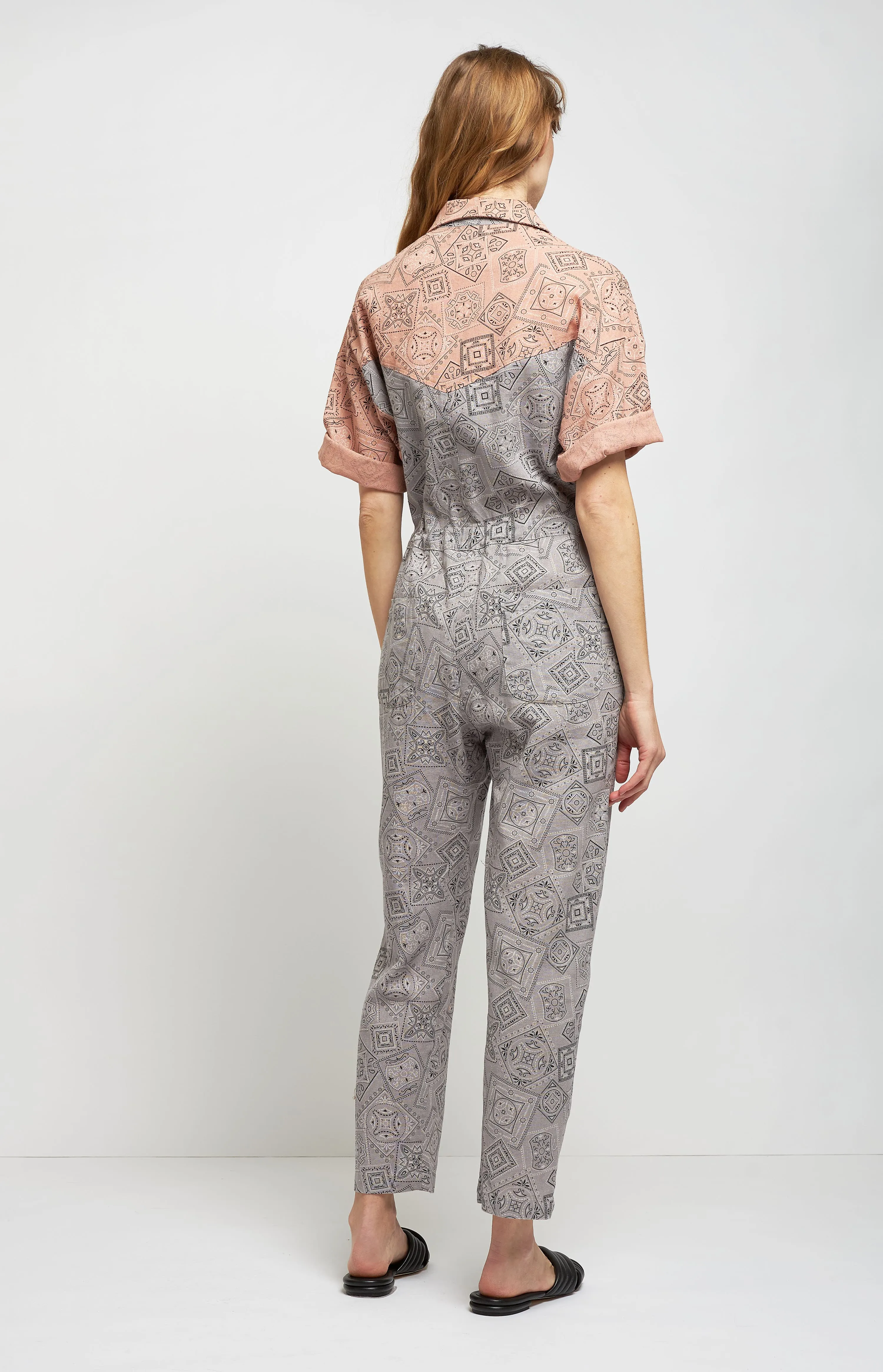 Jumpsuit Lolina Bandana in Stone