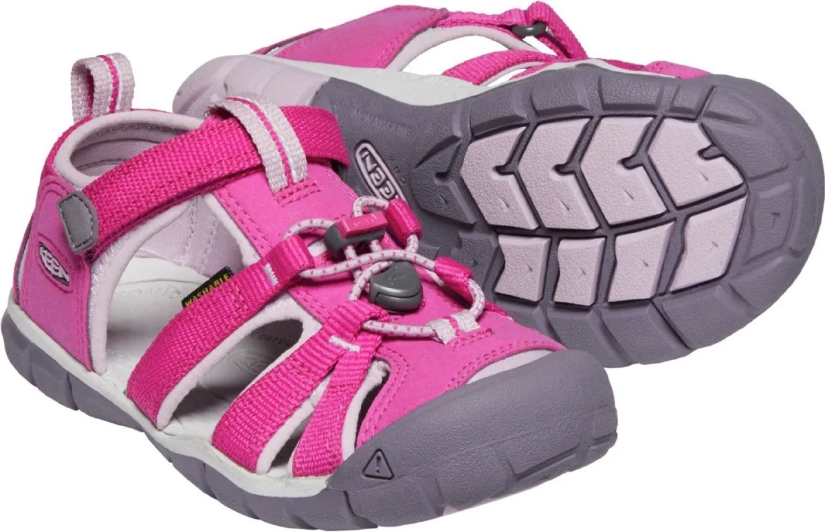 Keen Girl's Seacamp II CNX Very Berry/Dawn Pink (Sizes 8-13)