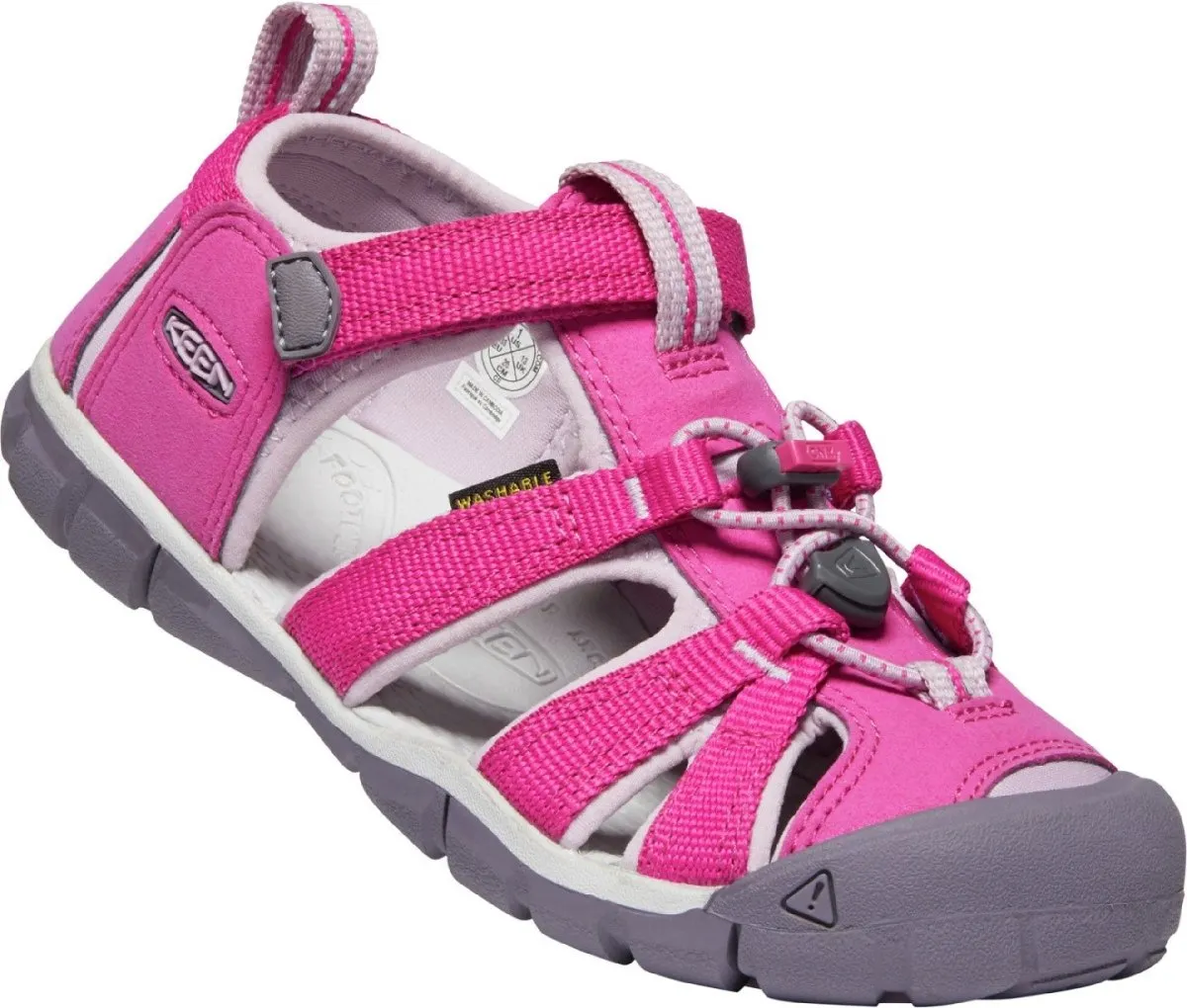 Keen Girl's Seacamp II CNX Very Berry/Dawn Pink (Sizes 8-13)