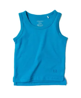 Little Bipsy - Elevated Tank Top in Electric Blue