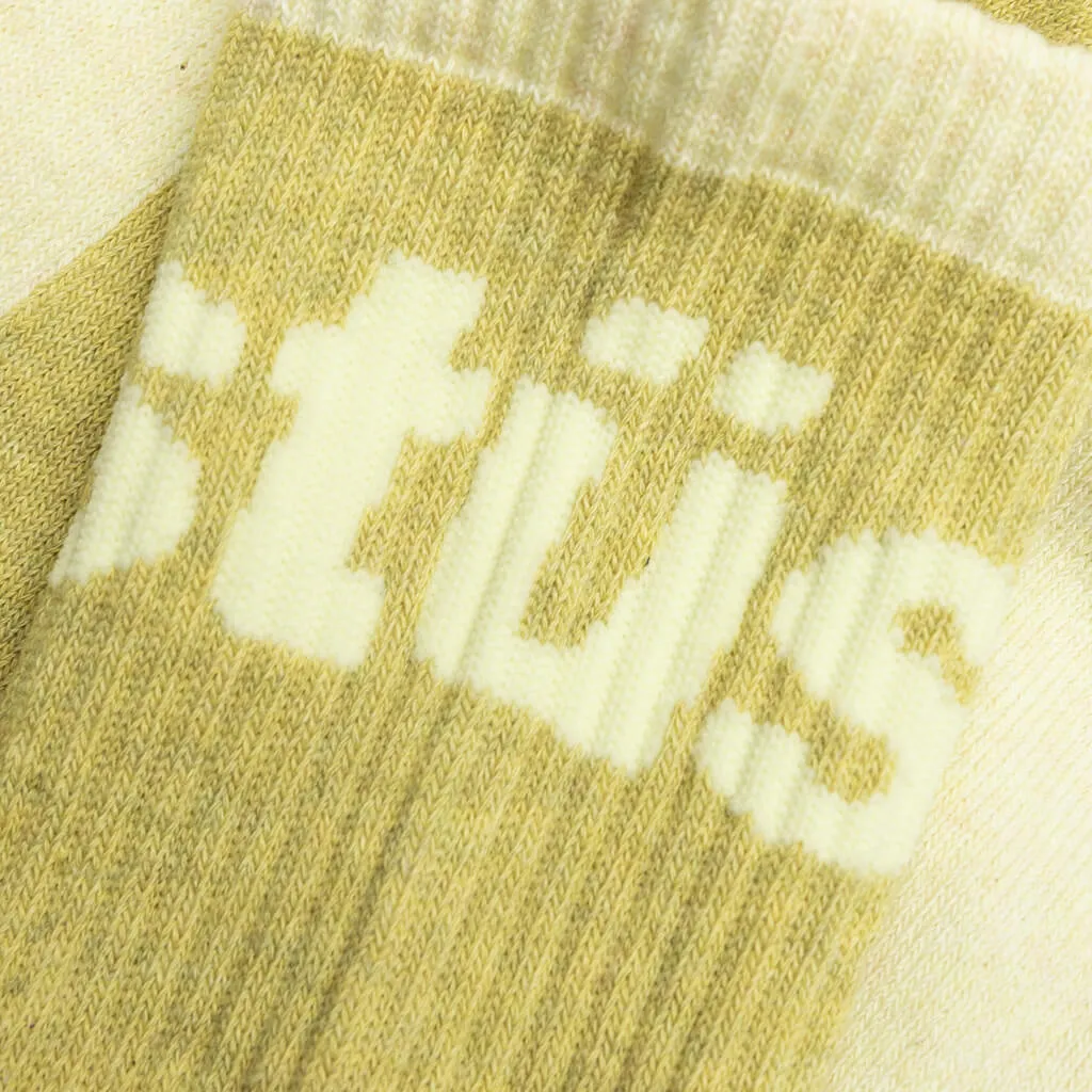 Logo Jaquard Trail Socks - Yellow