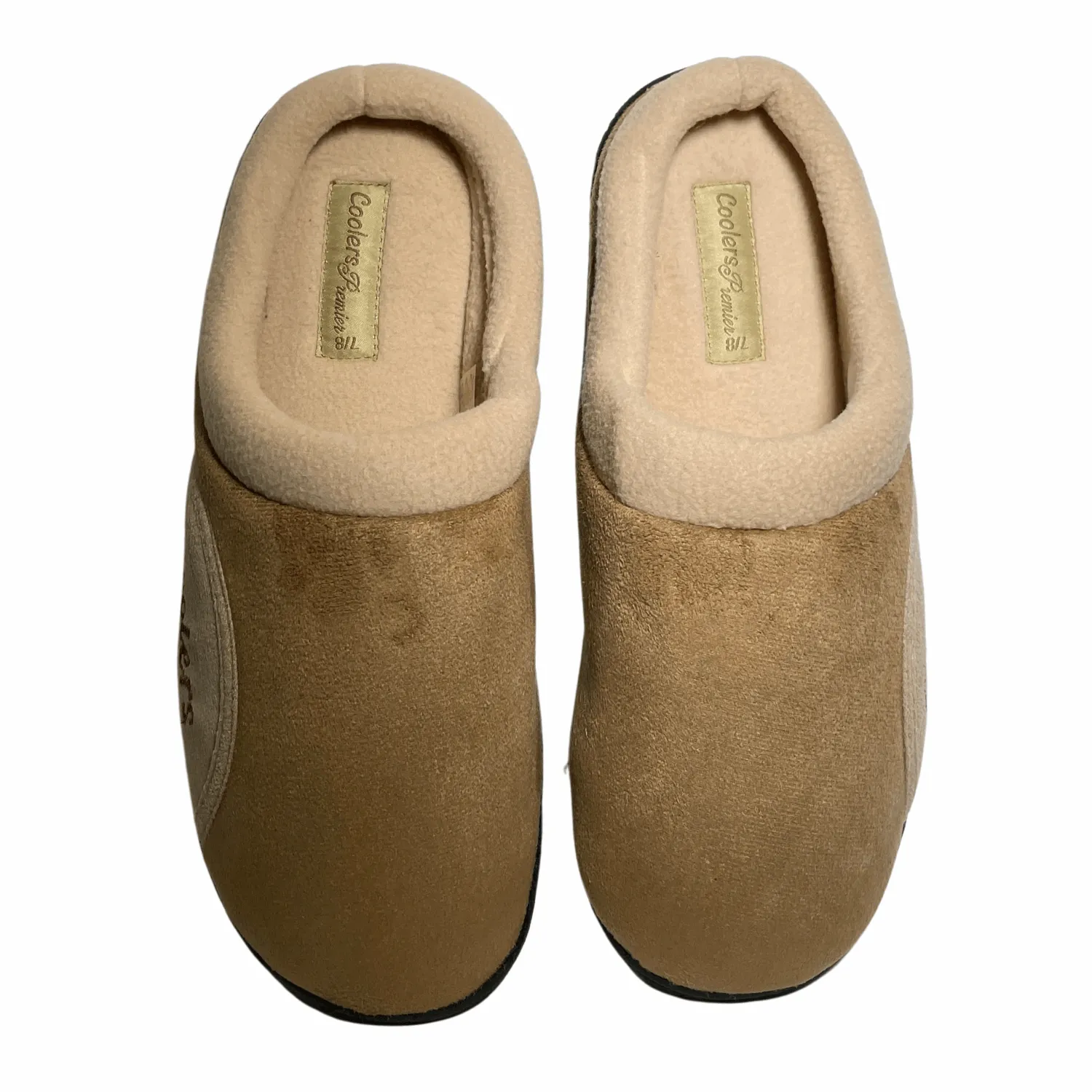 Microsuede Fleece Lined Mule Slippers