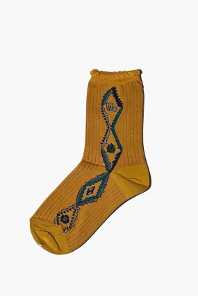 Min Perhonen - Forest Diamond Socks - AAA7954K