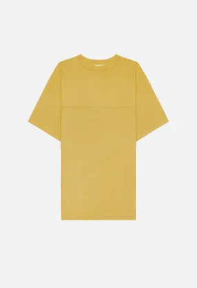 Mock Panel Tee / Mustard