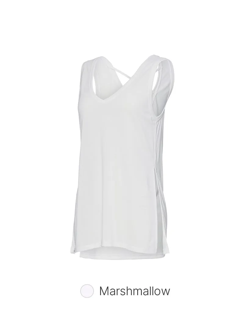 Modal Sustainable Drape Tank Top