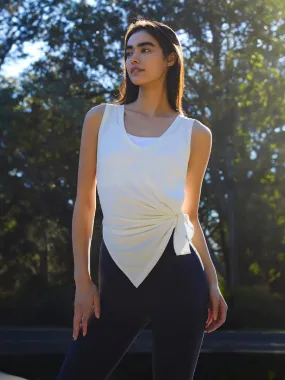 Modal Sustainable Drape Tank Top