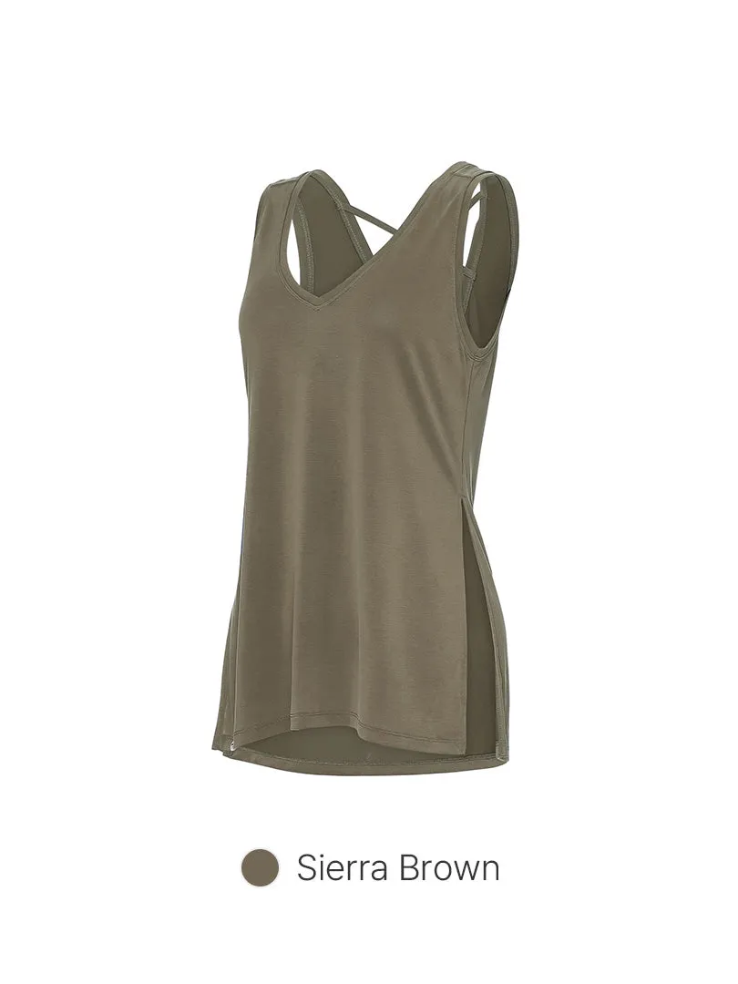 Modal Sustainable Drape Tank Top