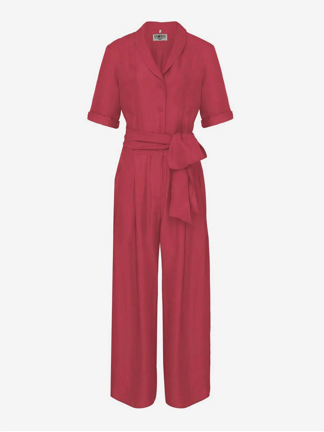 Planet Women's Rayon Jumpsuit | Pink