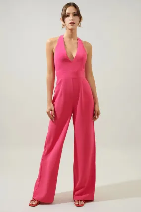 Rica Suave Halter Jumpsuit