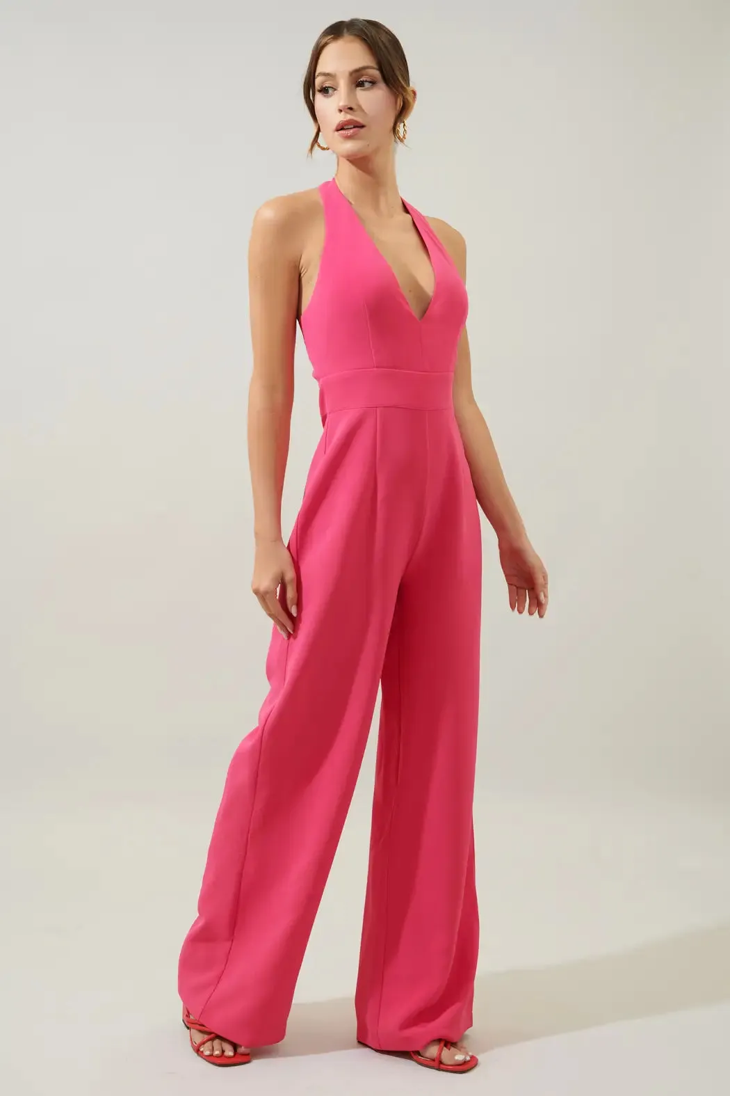 Rica Suave Halter Jumpsuit