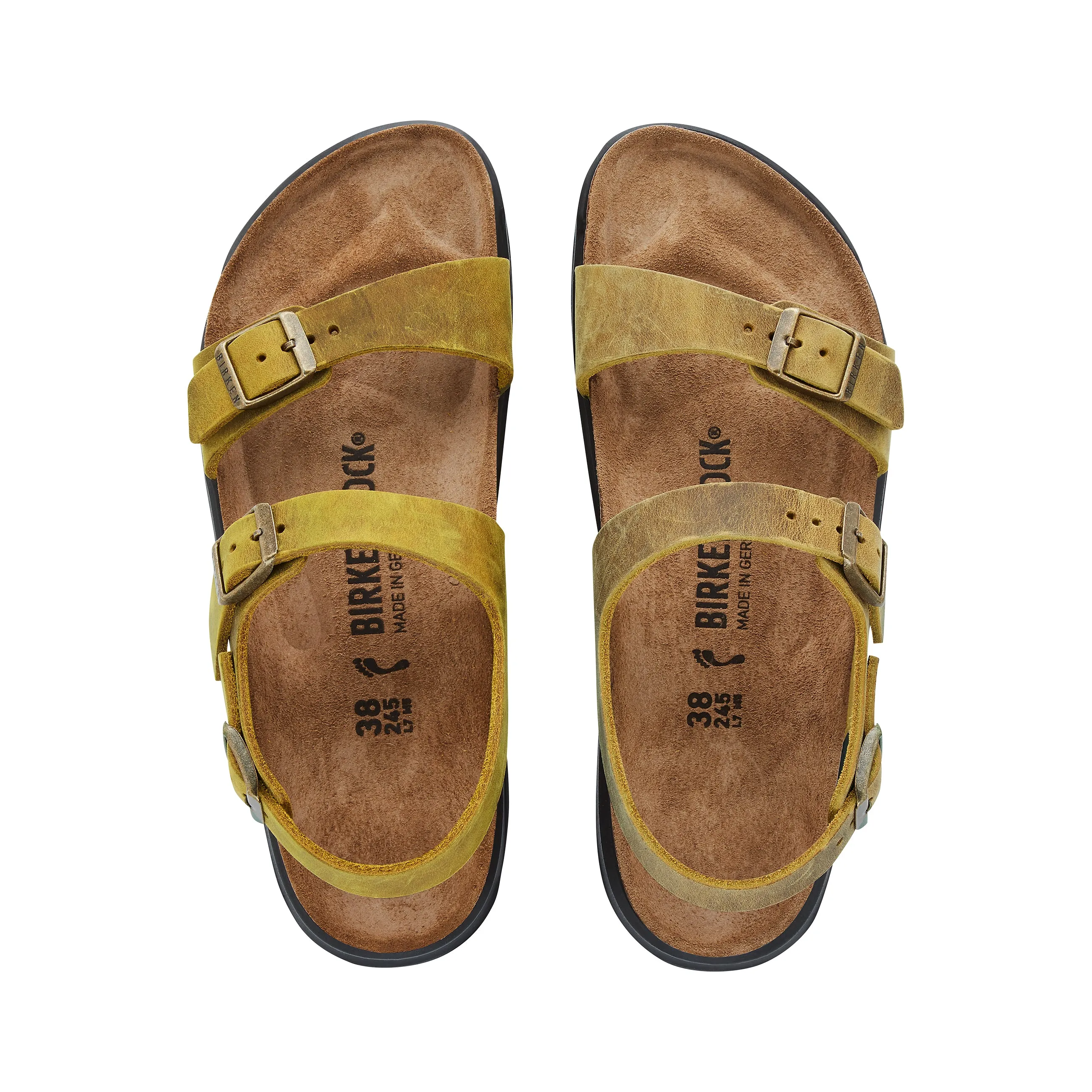 Sonora Cross Town Ochre Waxy Leather