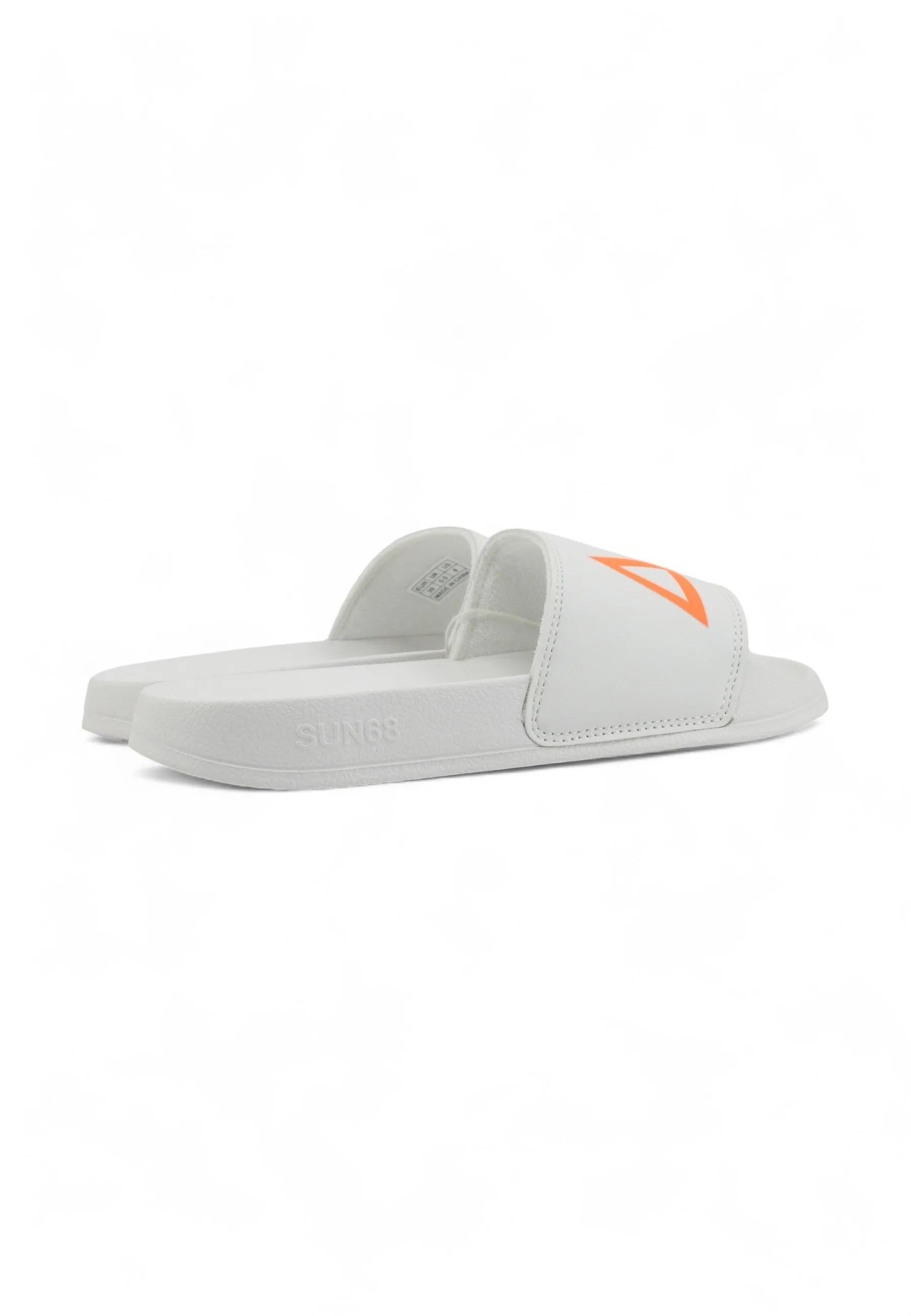 SUN68 Slippers Ciabatta Donna Bianco X34203