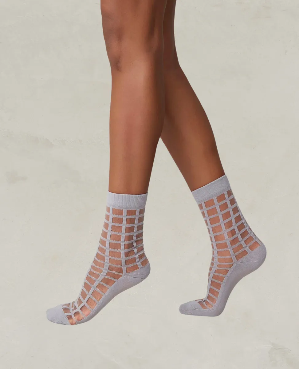 Swedish Stockings Alicia Grid Socks